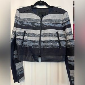 Cropped blue BCBG jacket